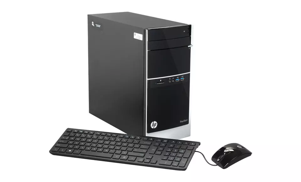 HP Pavilion Desktop with AMD A8 3.5GHz Processor, 8GB RAM, and 2TB Hard Drive (Manufacturer Refurbished). Free Returns. - Primary Image