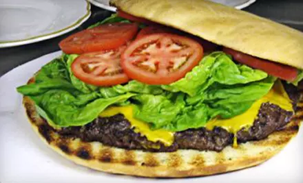 Burgers and Draft Beers for Two or Four at Chef Mike’s Charcoal Grill (51% Off)  - Primary Image
