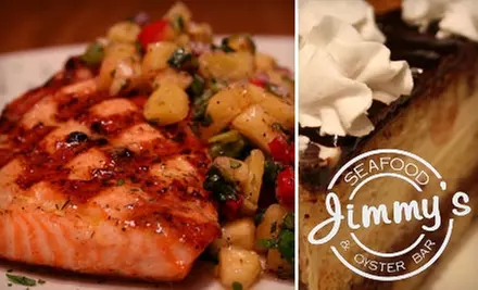$12 for $25 Worth of Seafood Fare at Jimmy's Seafood & Oyster Bar in Winston-Salem - Primary Image