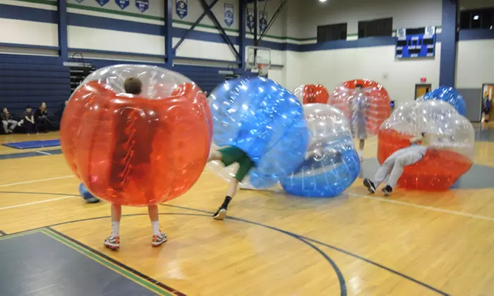 30-Minute Bubble Soccer Game for 4, 8, or 10 from Bump n Play (Up to 64% Off) - Primary Image