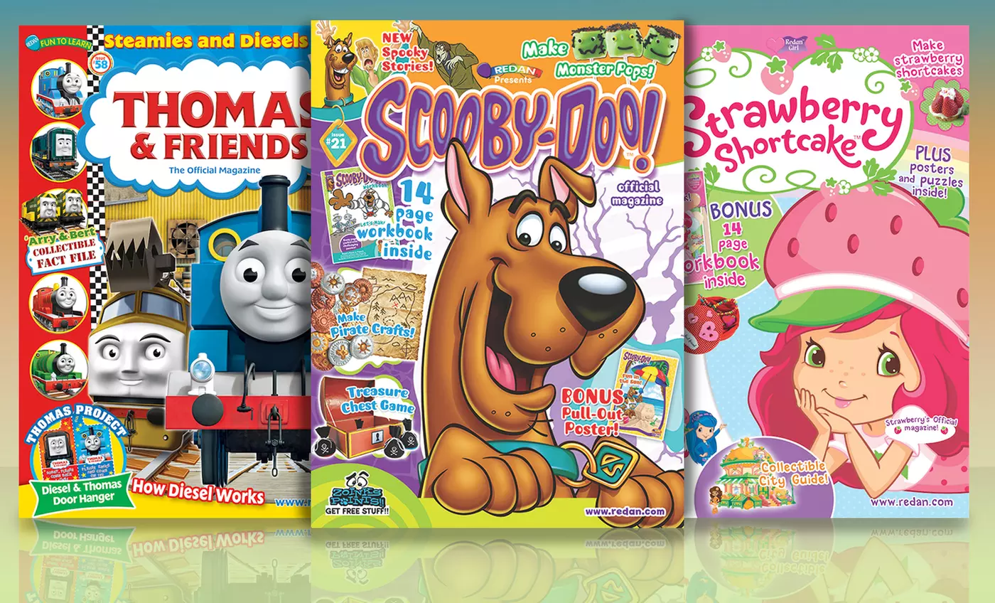 1-Year, 6-Issue Subscription to Thomas & Friends, Strawberry Shortcake, or Scooby-Doo Magazine - Primary Image