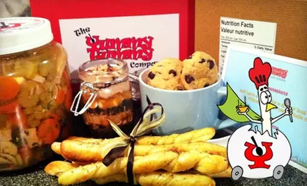 $37 for Two Litres of Chicken-Noodle Soup, Breadsticks, and One Dozen Baileys Chocolate-Chunk Cookies from The Yummy Tummy Soup Company - Primary Image