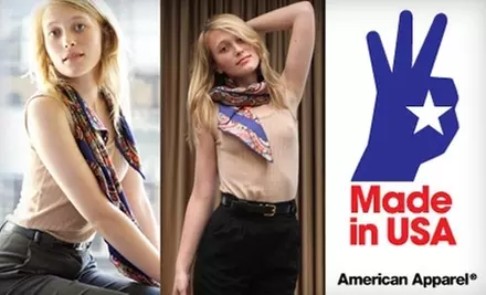 $25 for $50 Worth of In-Store Clothing and Accessories at American Apparel - Primary Image