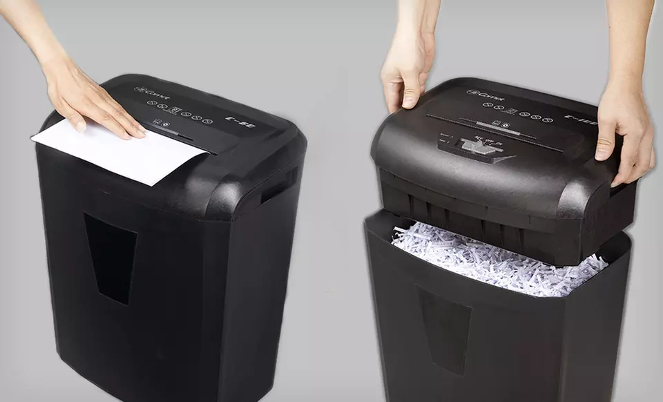 $45 for a Comet Eight-Sheet Crosscut Paper Shredder ($89.99 List Price). Free Shipping and Free Returns. - Primary Image