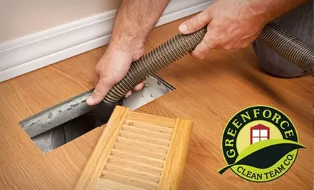 $45 for an Air-Duct Cleaning from Greenforce Clean Team (Up to $110 Value) - Primary Image
