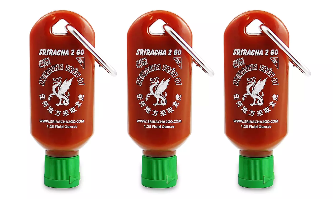 Empty Sriracha2Go Bottles (3-Pack) - Primary Image