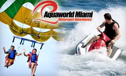 $129 for Half-Day Adventure Pass, Including Parasailing, Snorkeling & More Plus a HD-Photo Package at Aquaworld Miami ($374 Value) - Primary Image