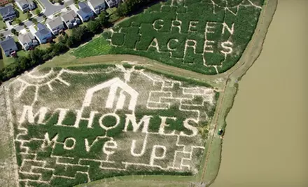 $10 for a Corn-Maze Outing for Two at Green Acres Farm in Cary ($20 Value) - Primary Image