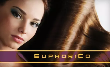 Haircut, Facial, Organic Shampoo, and More at EuphoriCo. Two Options Available. - Primary Image