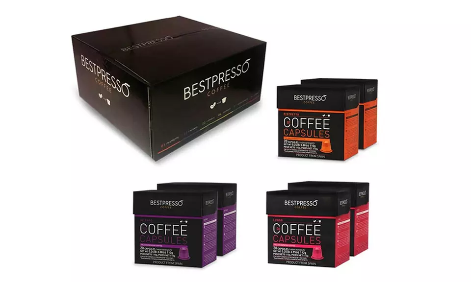 Bestpresso Nespresso Capsule Intense Variety Pack (120-Pack) - Primary Image