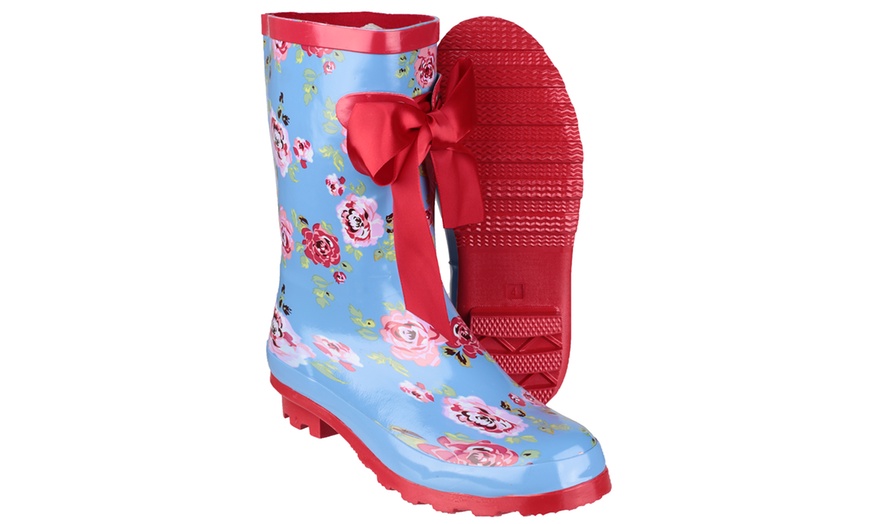 Image 4: Ladies' Patterned Wellies