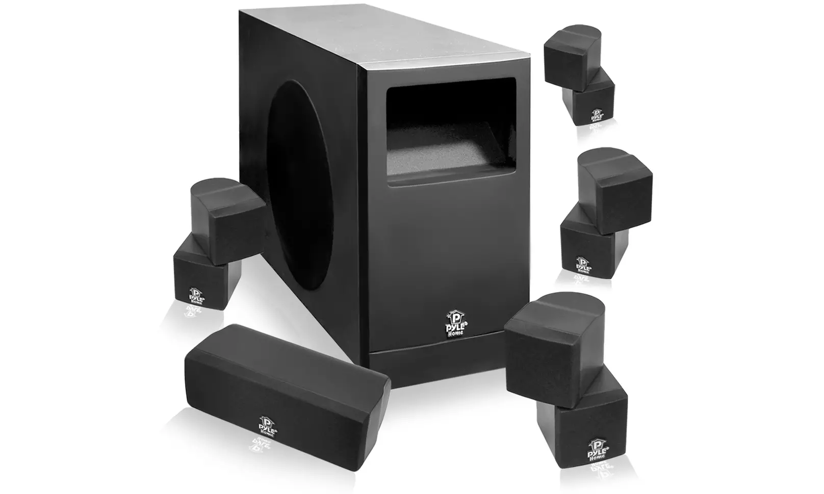 Pyle 5.1-Channel Home-Theater Passive-Audio System - Primary Image