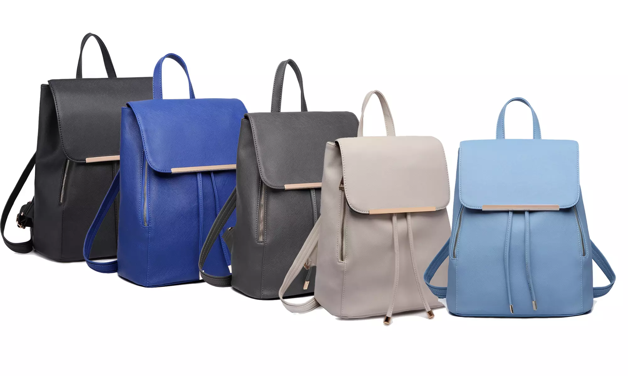 Miss Lulu Kunstleder Mode-Rucksack für Damen - Stilvoll für den täglichen Gebrauch - Primary Image