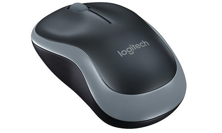 Image 1: Logitech Wireless Mouse M185