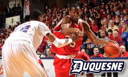 $13 for Two Tickets to Any Home Duquesne Men's Basketball Game at the A.J. Palumbo Center ($26 Value) - Primary Image