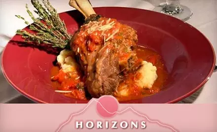 $15 for $30 Worth of Cuisine at Horizons Restaurant & Bar - Primary Image