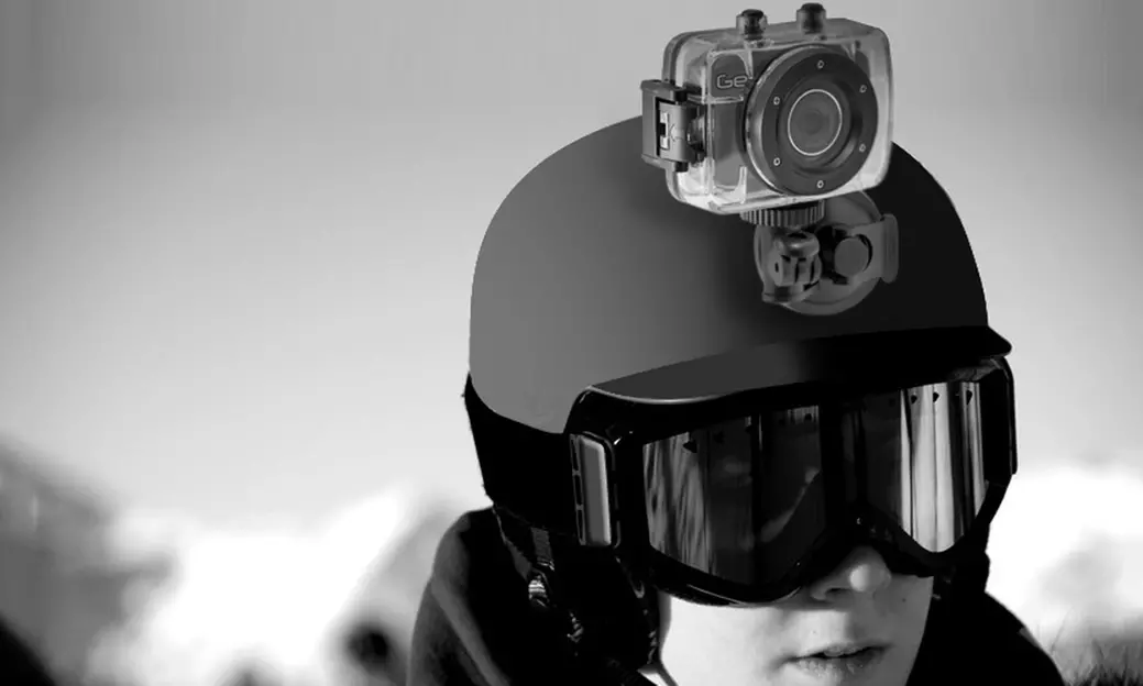 Gear Pro Sport Action Camera Wide-Angle Dash Cam - Primary Image