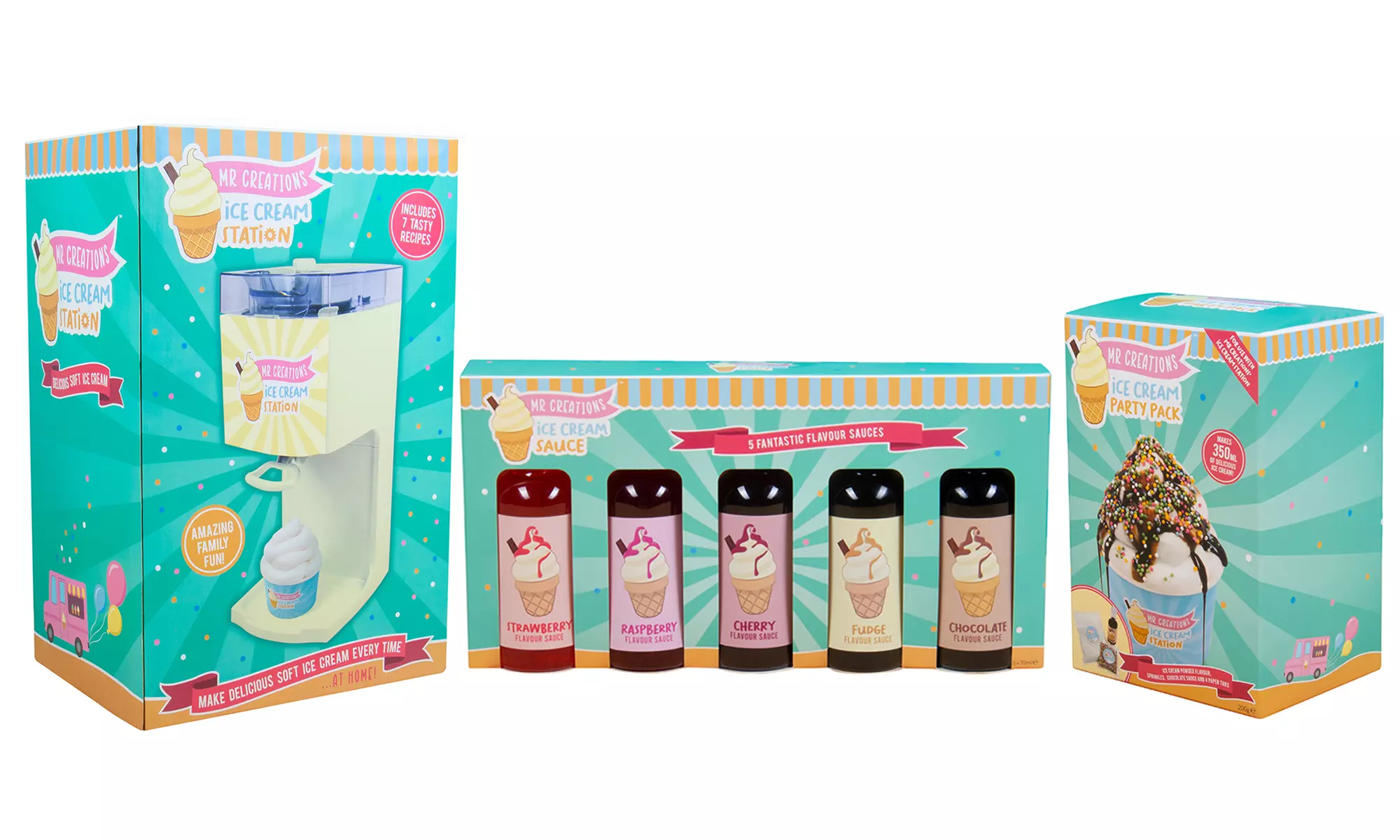 Mr Creations Ice Cream Maker with Accessories - Primary Image