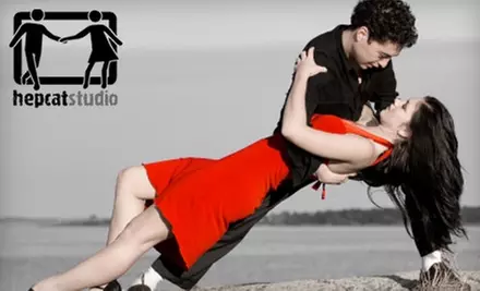 Four-Class Beginner Swing-Dance Course at HepCat Studio (Up to $56 Value). Choose Between Two Options. - Primary Image