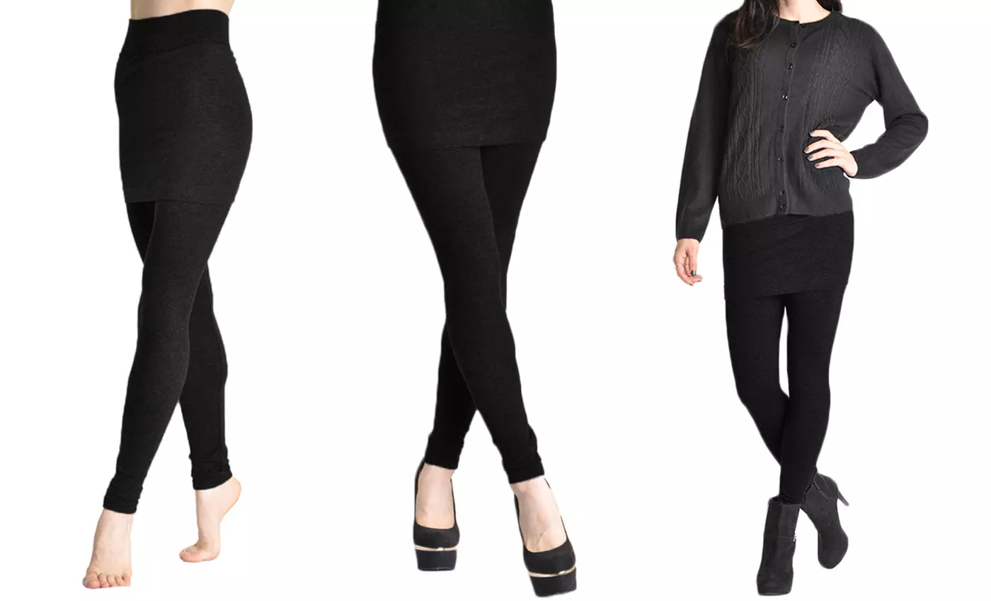 Women's Mini Skirt Leggings - Second Medium