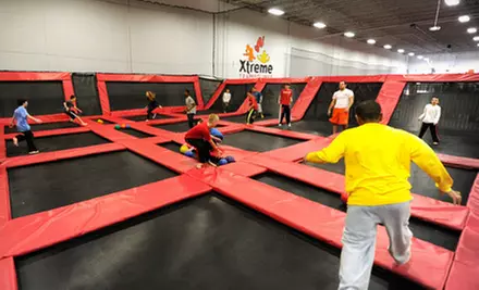Two Hours of Trampoline Sports and Play for Two or Four on Weekdays or Weekends at Xtreme Trampolines (Up to 55% Off) - Second Medium