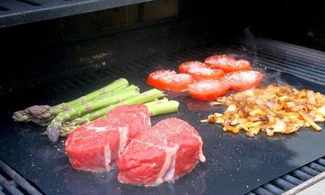 2 o 4 tappetini da barbecue da ca. 40 x 33 cm