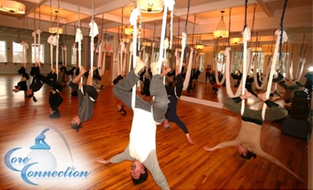 $35 for Four Anti-Gravity Yoga Classes at Core Connection Studio ($100 Value) - Primary Image