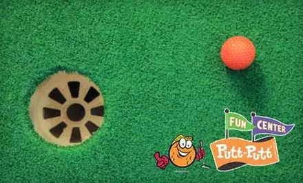 $15 for Four Attractions and 40 Tokens at Putt-Putt Fun Center ($34 Value). Choose Between Two Locations. - Primary Image