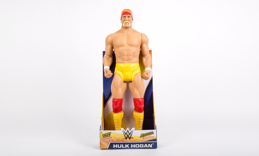 Image 5: 31" WWE Hulk Hogan Figure