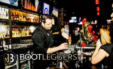 $10 for $20 Worth of Pub Fare and Drinks at Bootleggers Sports Bar/Karaoke Lounge   - Primary Image
