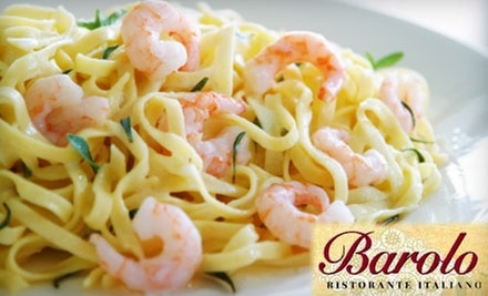 $20 for $45 Worth of Italian Fare at Barolo Ristorante Italiano - Primary Image