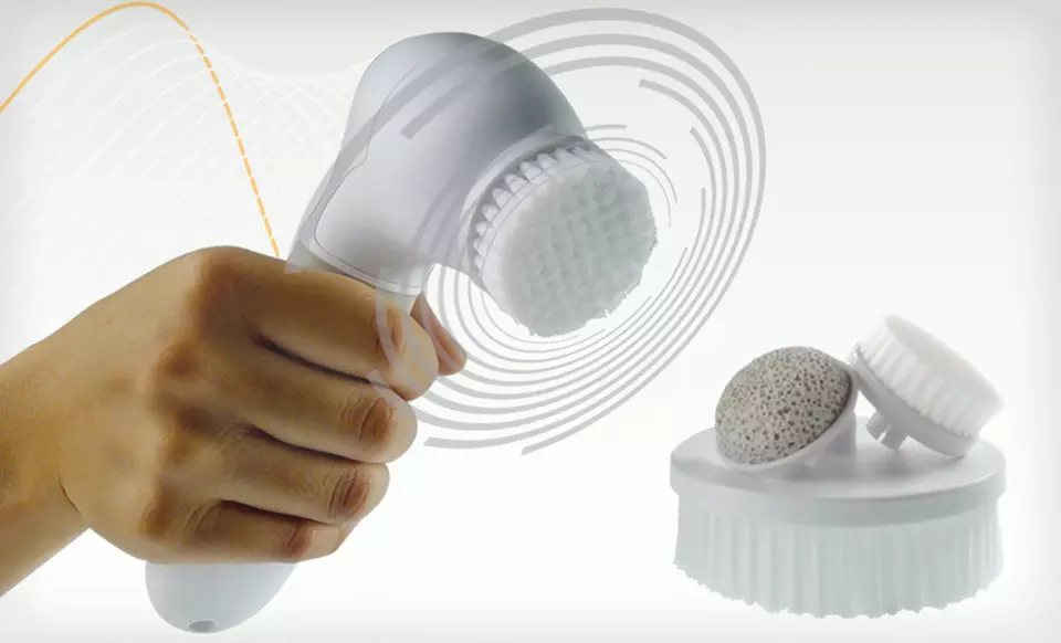 $29.99 for a VitaGoods Spin for Perfect Skin Brush System ($100 List Price). Free Shipping and Free Returns. - Second Medium