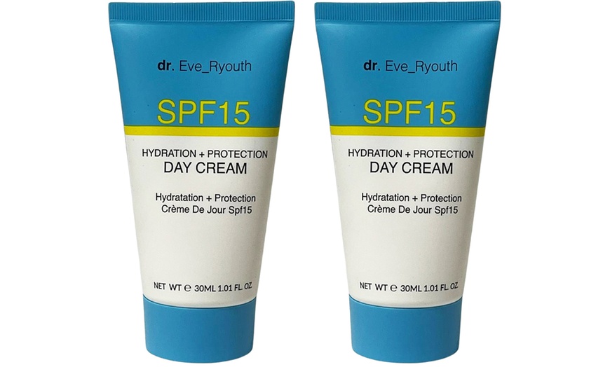 Image 3: One or Two Dr Eve Ryouth SPF15 Hydration + Protection day creams 30ml