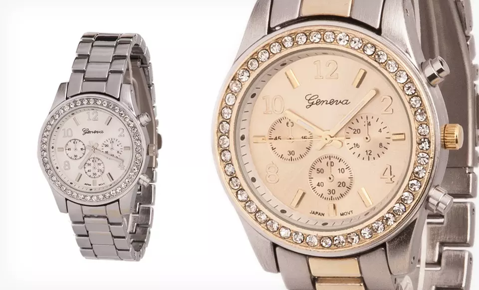 $10.99 for a Women's Boyfriend Watch ($28 List Price). Multiple Styles Available. Free Returns. - Second Medium