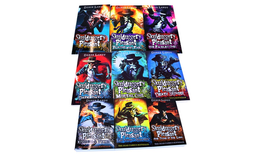 Image 2: Skulduggery Pleasant Nine Books