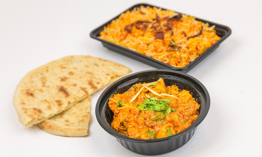 Image 3: Takeaway or Delivery Indian Meal
