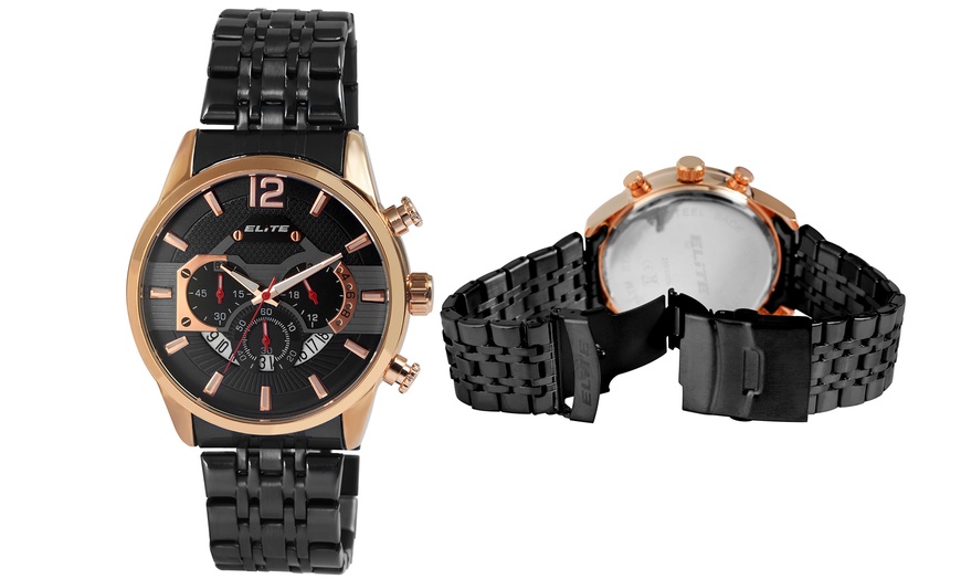 Image 2: Montre pour homme Elite