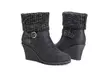 Muk Luks Women's Georgia Water-Resistant Wedge Boots - Second Medium