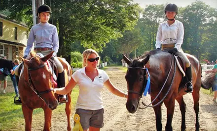 One or Two 30-Minute Horseback-Riding Lessons at Summit Farm in North Salem (58% Off) - Primary Image