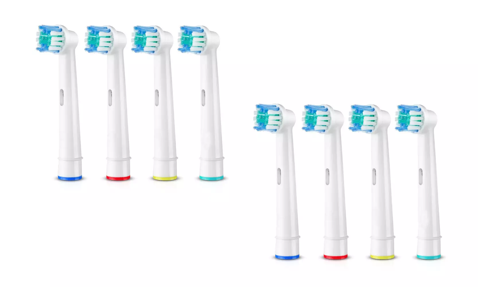 1 of 2 pakken van 4 Glamza opzetborstels