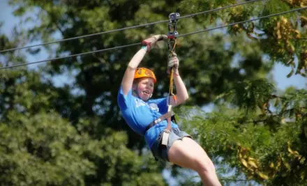 Zipline Adventure for Two or Four with Photos at Adventure Ziplines of Pigeon Forge in Sevierville (Up to 65% Off) - Primary Image