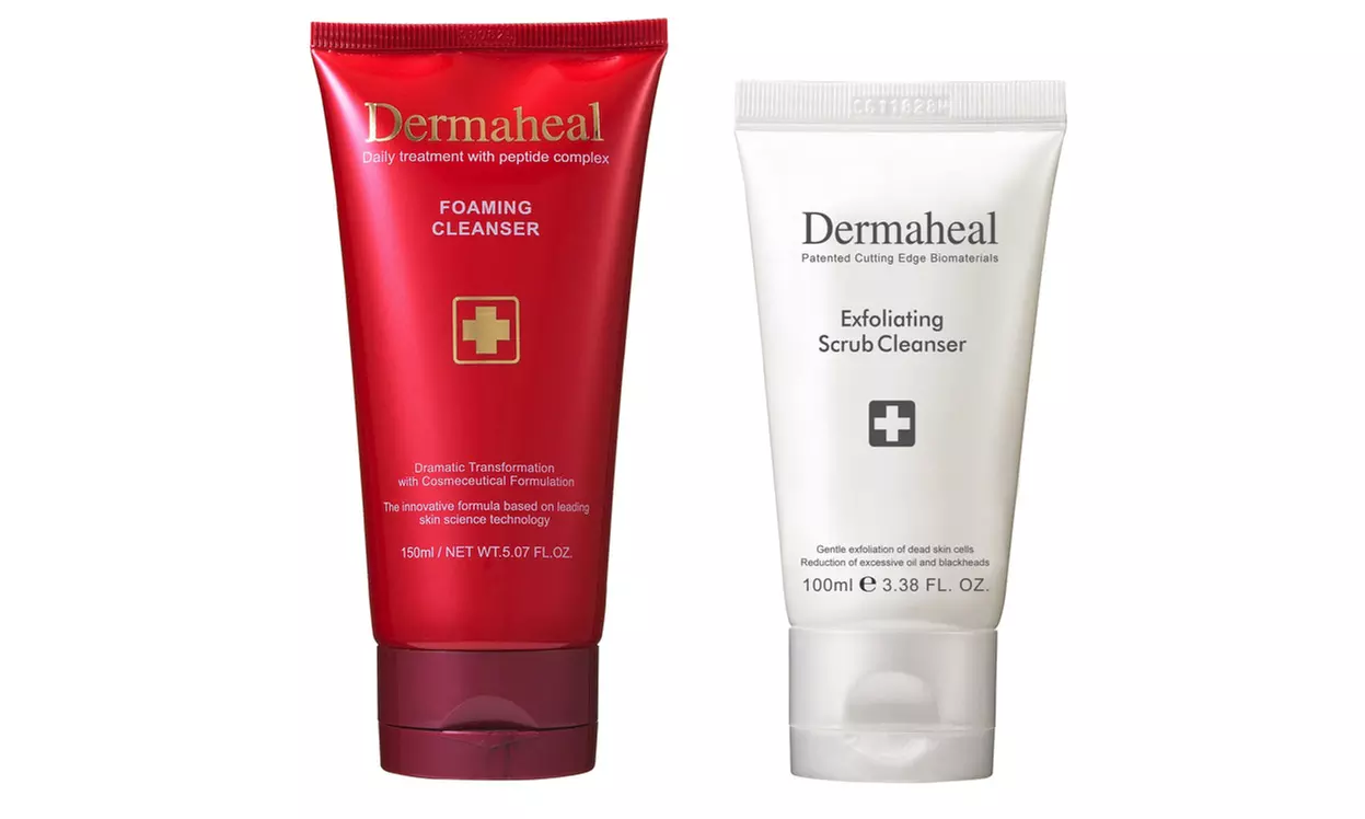Dermaheal Exfoliating Scrub or Foaming Cleanser from $18.99–$21.99 - Primary Image