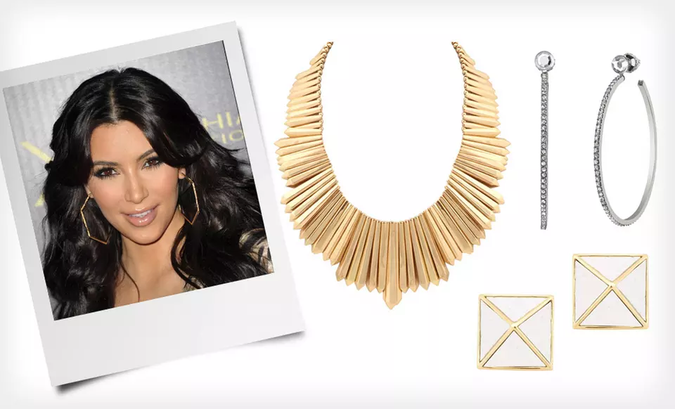 Kim Kardashian Jewelry (Up to 64% Off). 28 Options Available. Free Shipping on Purchases of $15 or More. Free Returns. - Primary Image