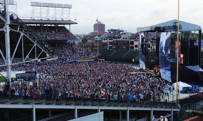 Zac Brown Band Wrigley Seating Chart