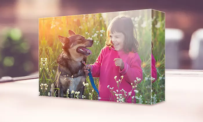 Custom Acrylic Photo Block from CanvasOnSale (Up to 80% Off) - Primary Image
