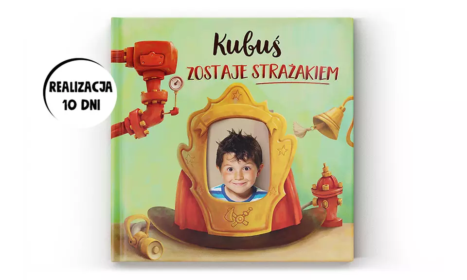 Personalizowana książeczka ze zdjęciem i imieniem dziecka