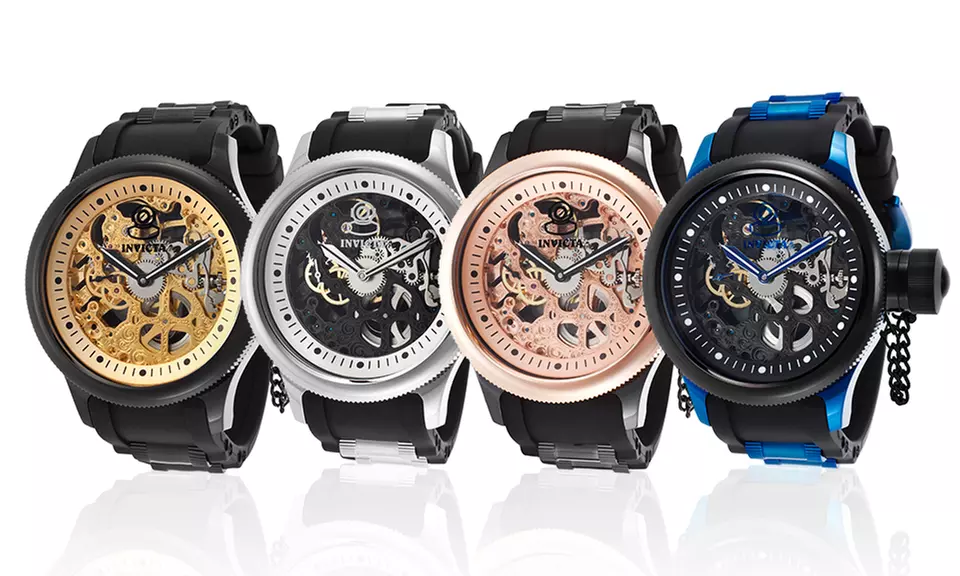 Invicta Russian Men's Skeleton Diver Watch - Primary Image