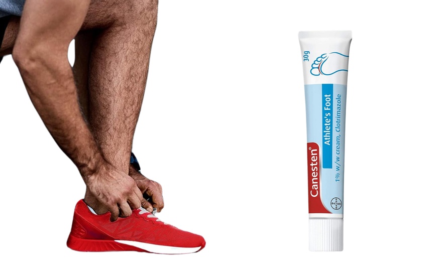 Image 1: Canesten Athlete's Foot Cream 30g 