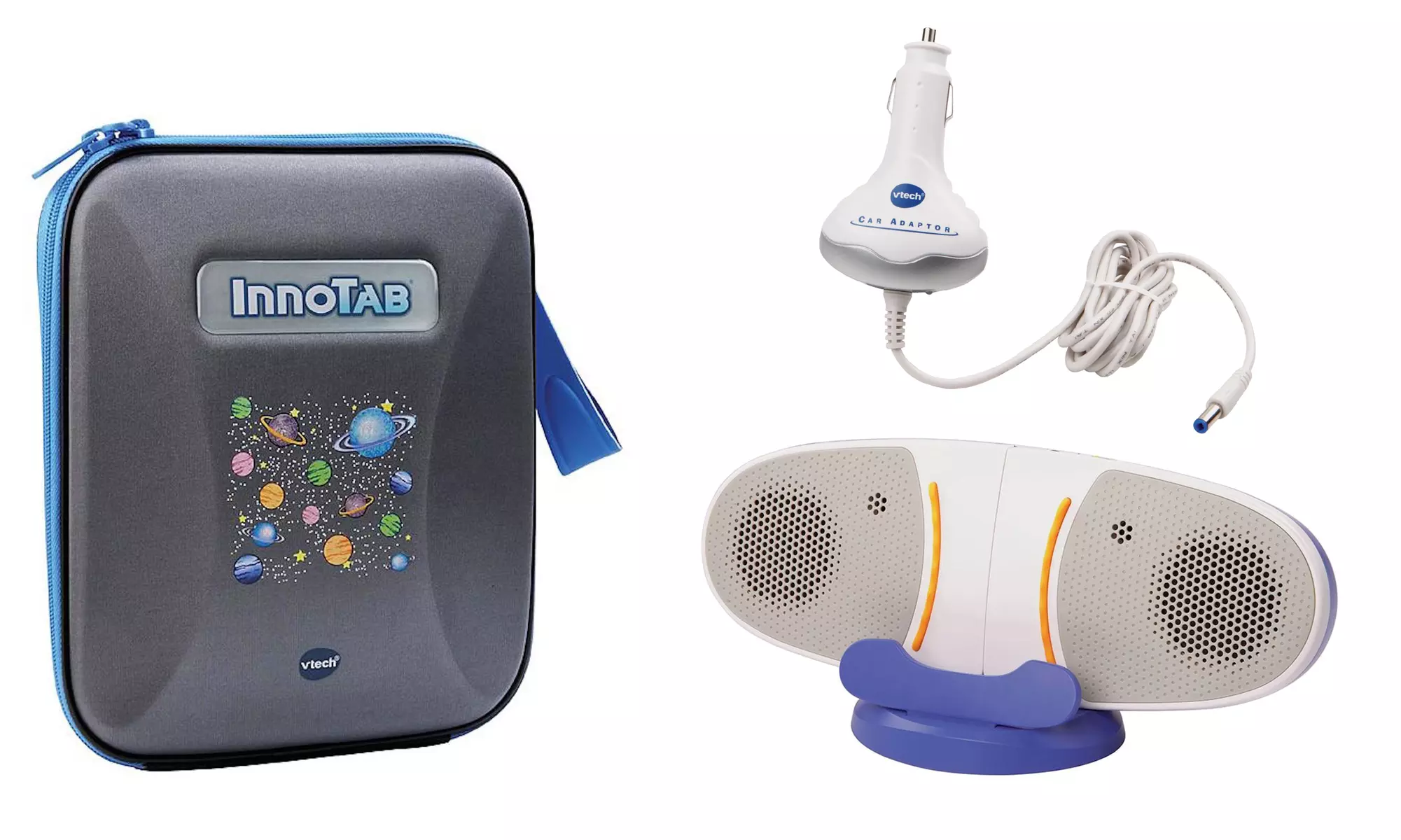 VTech InnoTab Headphones, Speaker System, Car Charger, or Storage Tote - Primary Image