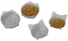 Petmaker Cat-Shaped Food and Water Dishes (2-Piece)